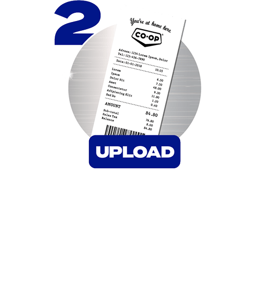 Step 2: Upload a picture of your receipt